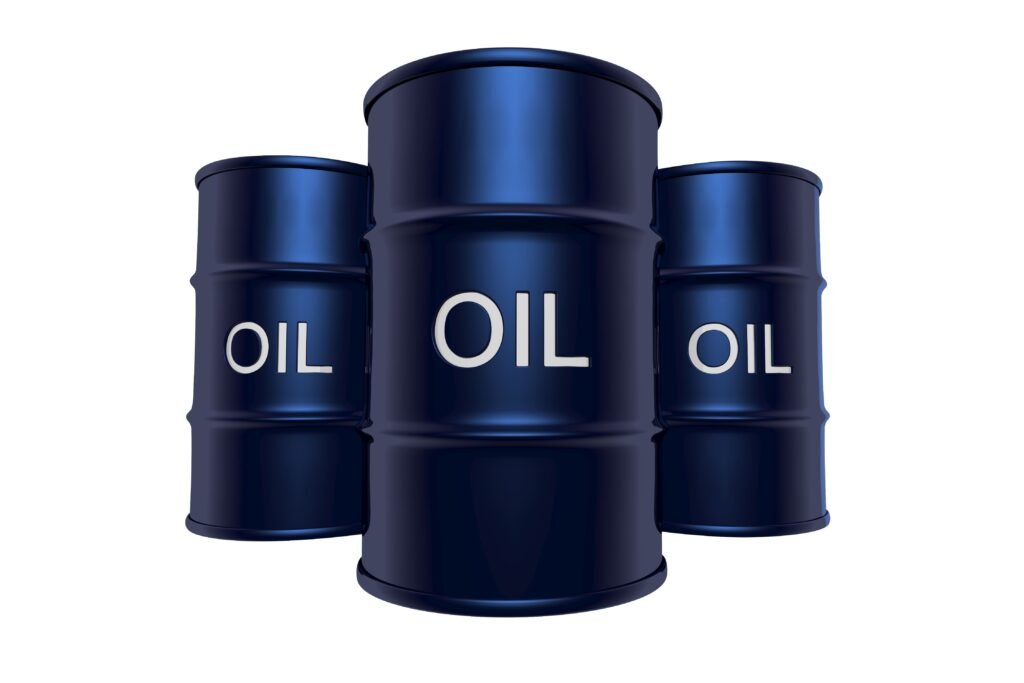 Barris de óleo. 