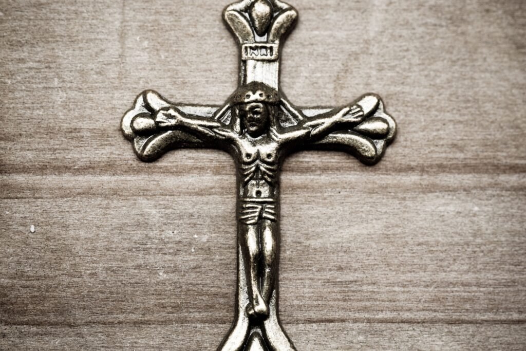 Crucifixo de ferro.