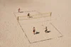 foto de pessoas jogando volei